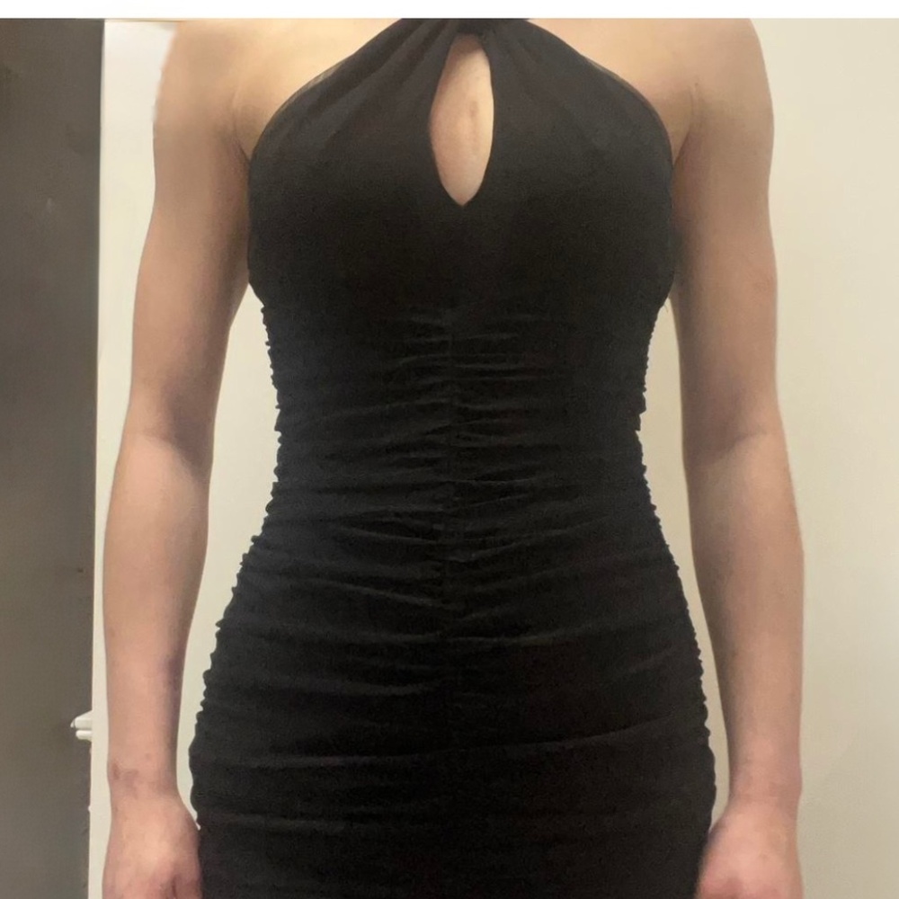 Crystal Doll- Black Mini Dress. New With Tags. Size- XXS